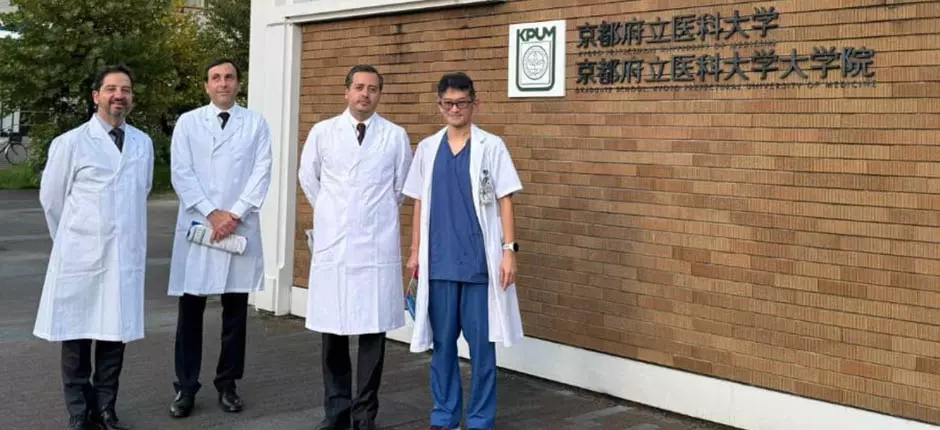 Médicos de nuestra Clínica visitaron la Kyoto Prefectural Medicine University