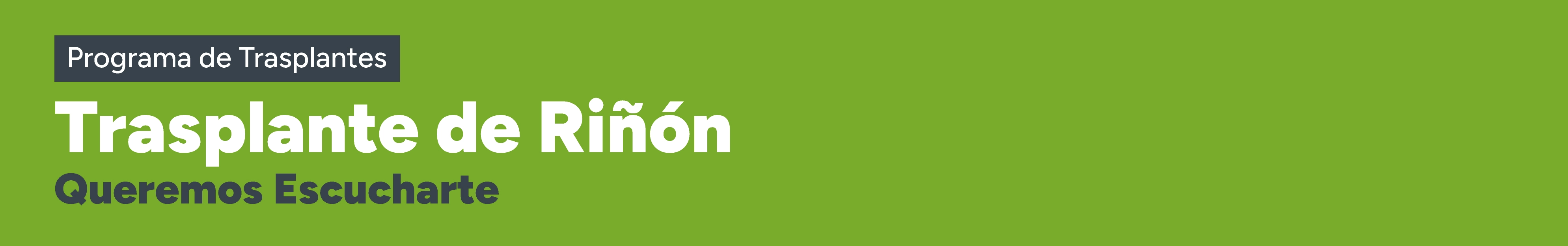 Trasplante de riñon Clínica UANDES