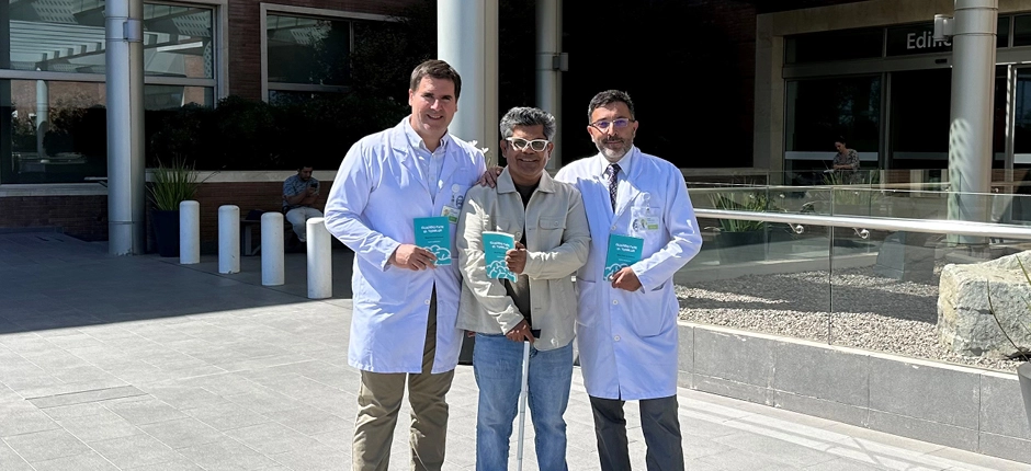 La historia de Pedro González y su lucha contra el Parkinson