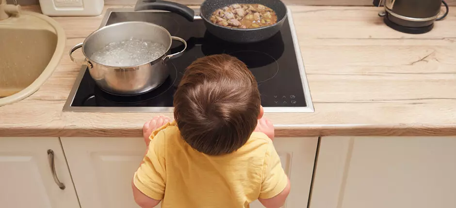 Quemaduras en niños: un riesgo que aumenta en invierno