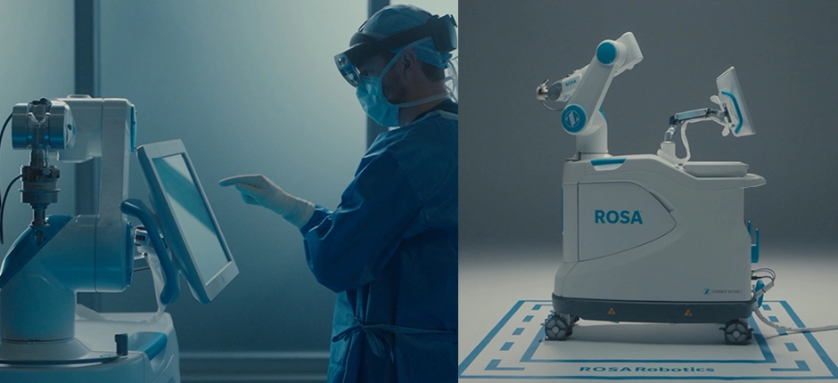 Contamos con ROSA, el robot que transforma las cirugías traumatológicas con precisión milimétrica