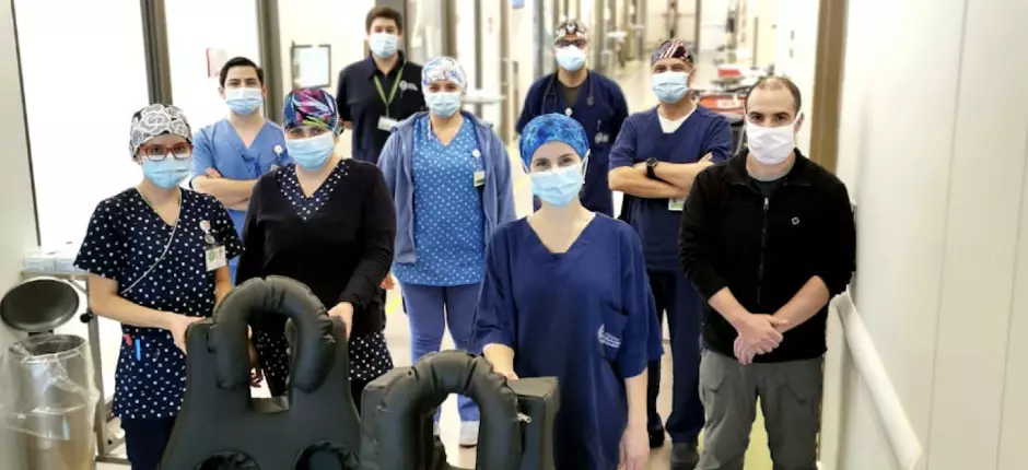 Sociedad Chilena de Medicina de Urgencia realiza campaña de donación de colchón prono vigil para pacientes con COVID-19