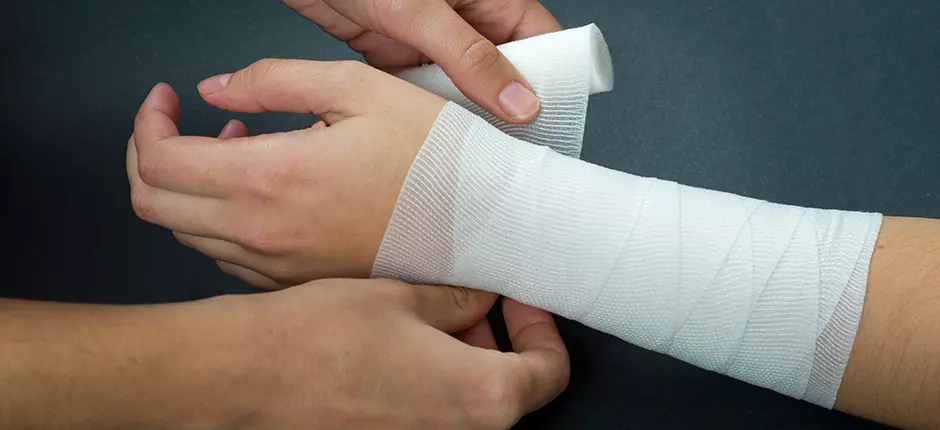 Primeros auxilios en caso de heridas